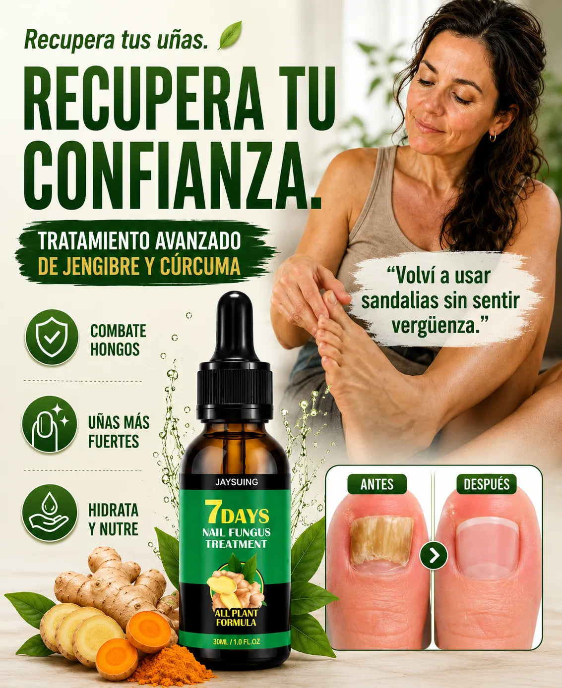 Vuelve a Enseñar Tus Uñas, Tratamiento avanzado para uñas dañadas
