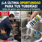 Pack de 3 botes de Wild Tornado / Acción profunda contra atascos, bacterias y malos olores.