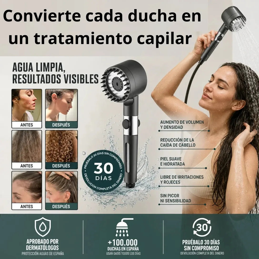 AquaClean 3 en 1™ | Recupera la suavidad de tu piel y el brillo de tu cabello