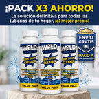 Pack de 3 botes de Wild Tornado / Acción profunda contra atascos, bacterias y malos olores.