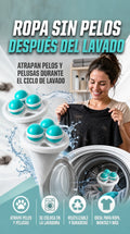 PeloCero-Atrapa pelos y pelusas durante el lavado