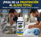 Pack de 3 botes de Wild Tornado / Acción profunda contra atascos, bacterias y malos olores.